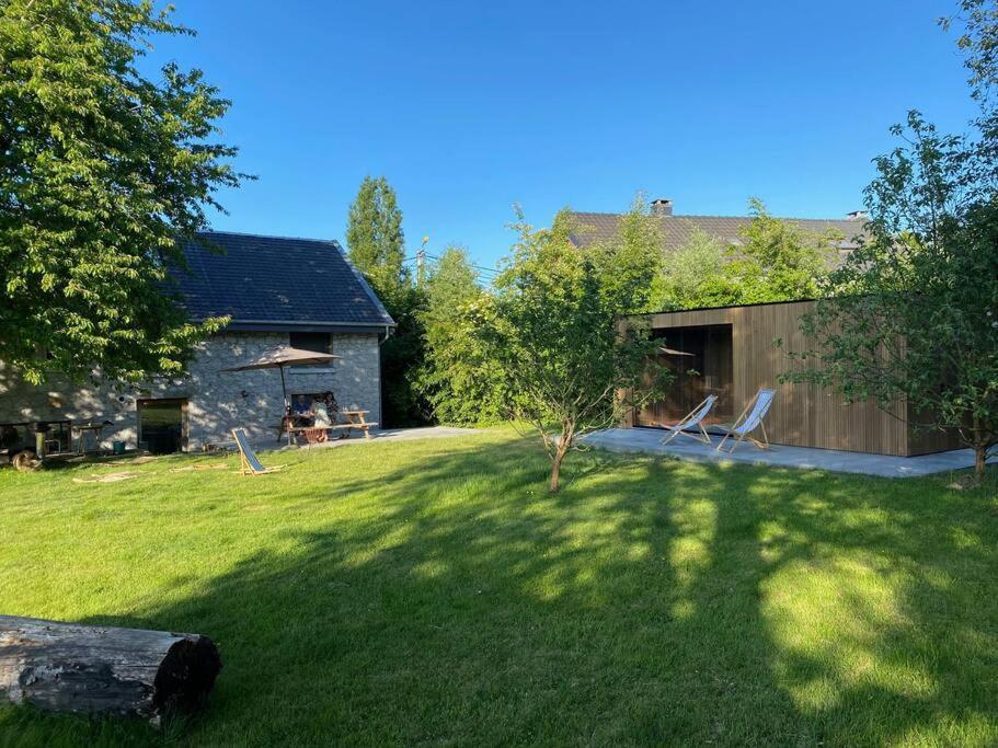 Gerestaureerde Hoeve Met Zicht Durbuy Εξωτερικό φωτογραφία